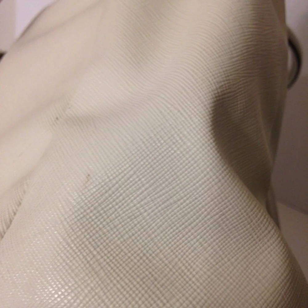 TUMI white/cream laptop business travel tote bag